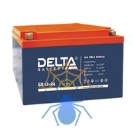 Аккумулятор Delta Battery GX 12-24 фото