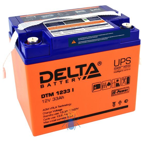 Аккумулятор Delta Battery DTM 1233 I фото