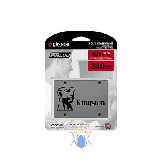 Твердотельный жесткий диск Kingston SSD SATA 2.5 240 Гб SUV500-240G