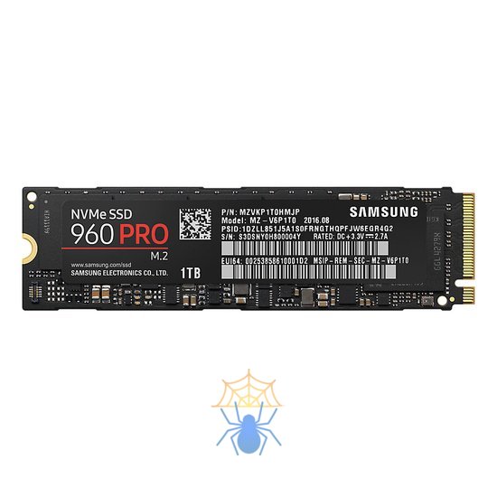 SSD накопитель Samsung PCIe M.2 1 Тб MZ-V6P1T0BW фото