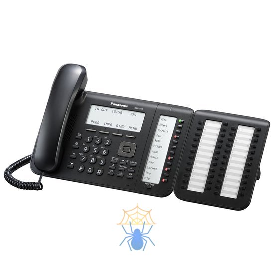 Телефон IP Panasonic KX-NT556RU-B черный фото
