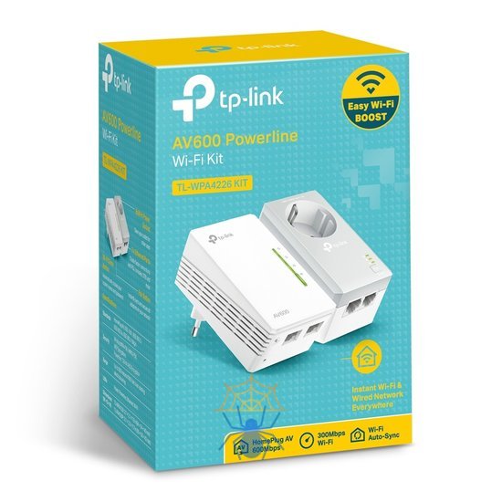 Сетевой адаптер HomePlug AV TP-Link TL-WPA4226KIT