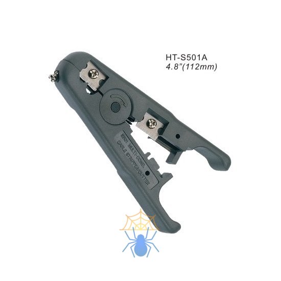 Инструмент для обрезания и зачистки кабеля Netko HT-S501A фото