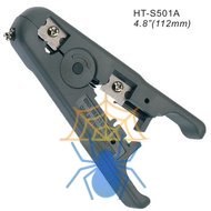 Инструмент для обрезания и зачистки кабеля Netko HT-S501A фото