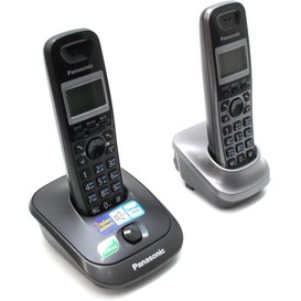 Радиотелефон Dect Panasonic KX-TG2512RU2 титан