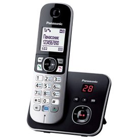 Радиотелефон Dect Panasonic KX-TG6821RUB черный