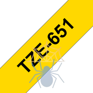 Ламинированная лента Brother TZe-651 фото