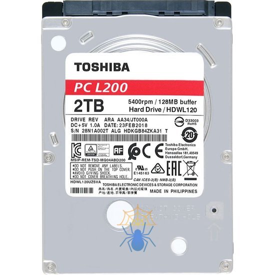 Жесткий диск Toshiba HDWL120EZSTA фото