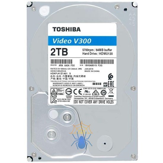 Жесткий диск Toshiba HDWU120UZSVA фото