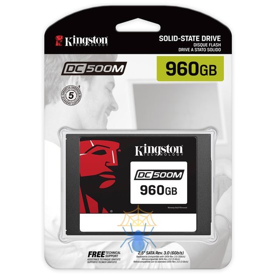 SSD накопитель Kingston SEDC500M-960G фото