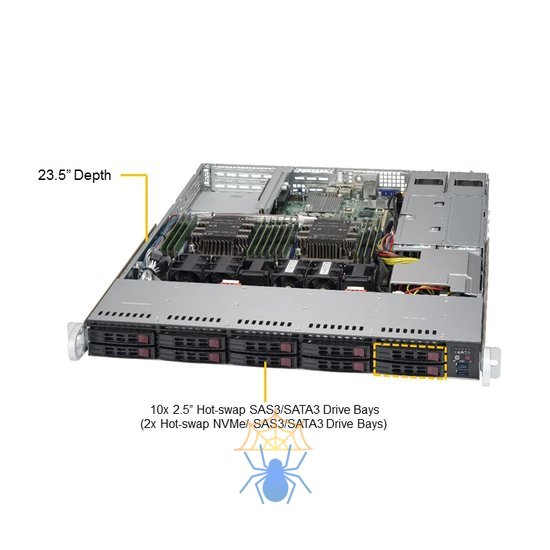Сервер SuperMicro SYS-1029P-WTRT фото