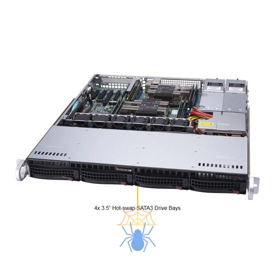 Сервер SuperMicro SYS-6019P-MTR фото