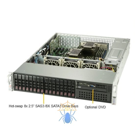 Сервер SuperMicro SYS-2029P-C1RT фото