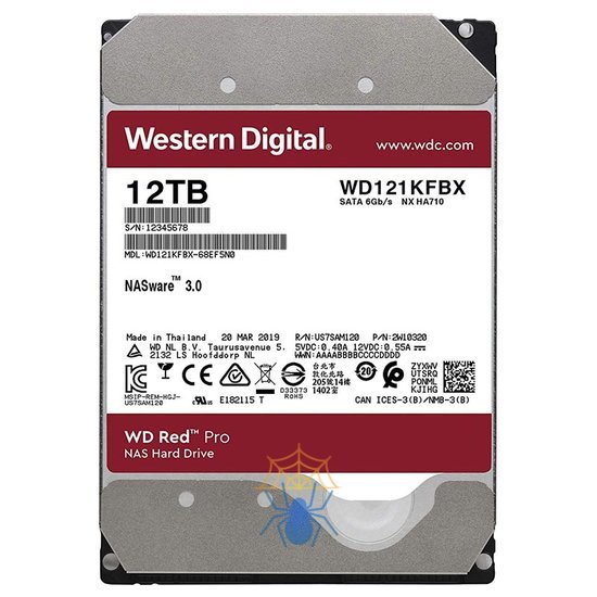 Жесткий диск Western Digital Red Pro WD121KFBX фото