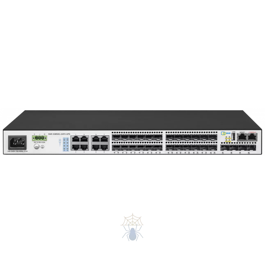 Коммутатор SNR SNR-S3850G-24FX-UPS купить по низкой цене в Telecom-Sales.ru