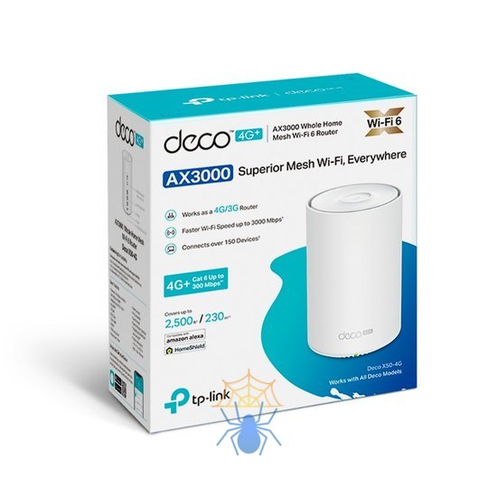 Маршрутизатор TP-Link Deco X50-4G (1-pack)