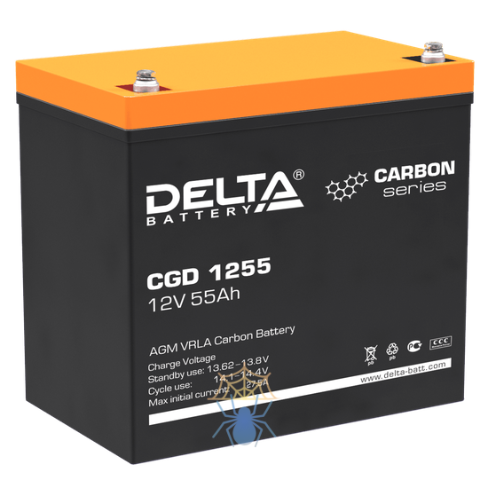 Аккумулятор Delta Battery CGD 1255  фото