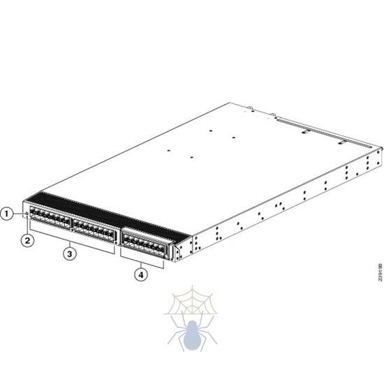 Коммутатор Cisco Nexus N5K-C5548P-FA фото 3