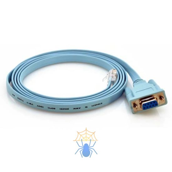 Консольный кабель Cisco DB9 - RJ45 фото