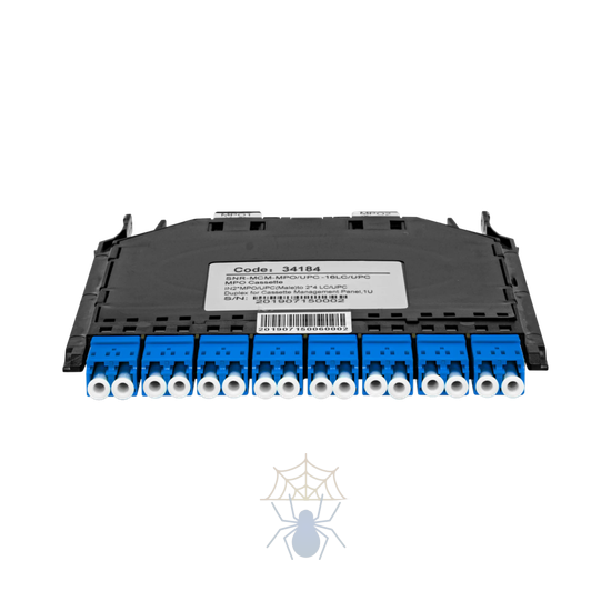 Кассета распределительная MPO/APC на 16LC/UPC портов SM для SNR-CMP-144P фото 2