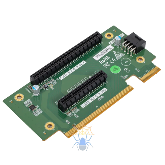 Адаптер 1x PCI-Ex16 / 1x PCI-Ex8 для серверов SNR 2U серии RS/RE RM2112-PCIEIB1 PCBA VER.B фото