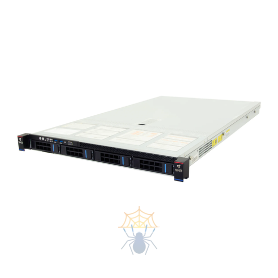 Серверная платформа SNR-SR1204RS, 1U, Scalable, DDR4, 4xHDD, резервируемый БП фото 2