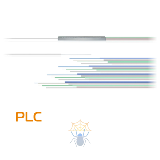 Делитель оптический планарный бескорпусный SNR-PLC-M-1x16 фото