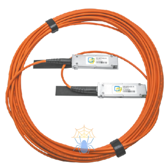 Модуль 100G QSFP28 AOC, дальность до 10м фото