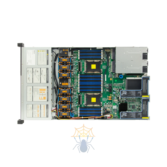 Серверная платформа SNR-SR1204RS, 1U, Scalable, DDR4, 4xHDD, резервируемый БП фото