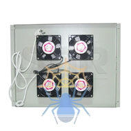 Блок вентиляторов для шкафов TFC глубиной 960мм, 4 вентилятора, серый фото 3
