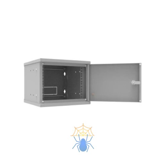 Шкаф телекоммуникационный настенный 4U, 10" 294х300х243мм серия LITE (металлическая дверь) фото