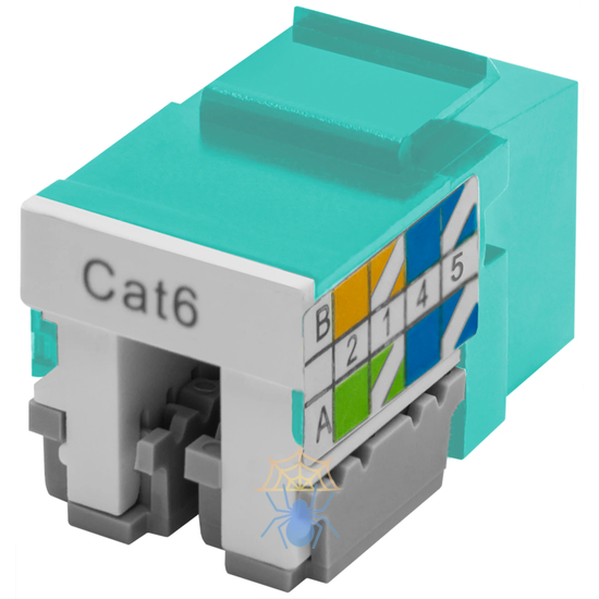 Модуль Keystone Jack SNR, неэкранированный, cat.6, вертикальная заделка, упаковка 6шт. фото