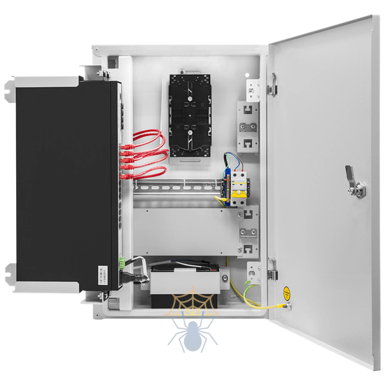 Шкаф телекоммуникационный для узла доступа 600х400x200мм, серия RT без блока питания (SNR-TWC-604020-RT-IP30) фото 2