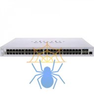 Коммутатор CBS250 Smart 48-port GE, PoE, 4x1G SFP фото