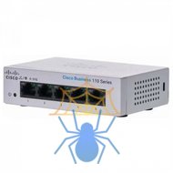 Коммутатор CBS110 Unmanaged 5-port GE, Desktop, Ext PS (repl. for  SG110D-05-EU) фото