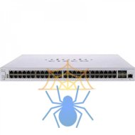 Коммутатор CBS250 Smart 48-port GE, PoE, 4x1G SFP фото 4