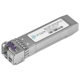 Модуль SFP WDM дальность до 20км LC (14dB) 1550нм B-Optix BO-SFP-W53-20-LC