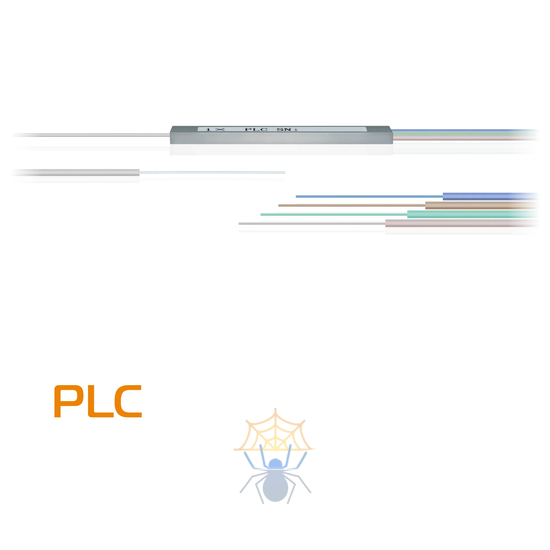 Делитель оптический планарный PLC-M-1x4, бескорпусный, неоконцованный фото