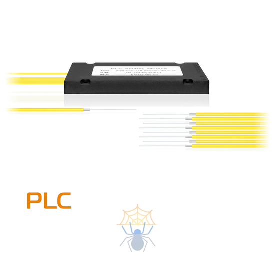 Делитель оптический планарный SNR-PLC-1x8, корпус, неоконцованный фото