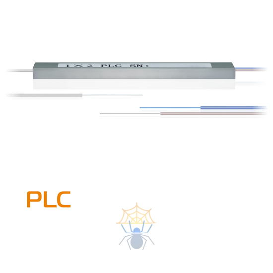 Делитель оптический планарный PLC-M-1x2, бескорпусный, неоконцованный фото