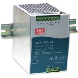 Блок питания на DIN-рейку MeanWell SDR-480Р-24