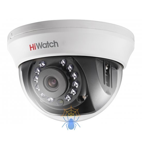 Камера видеонаблюдения аналоговая HiWatch DS-T201(B) (2.8 mm) 2.8-2.8мм HD-CVI HD-TVI цветная корп.:белый фото