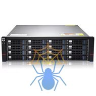 Сервер 3U QSRV-332402-12N (3U;24*3.5 HDD SATA 3.0 (2 per node) (support 2.5'); 12*1*E3 Intel v5 (max 84W tdp); 12*4*DDR4 VLP ECC UDIMM (max 64GB); Software RAID (only PCH) 0,1,5 & 10; SATA DOM; 1*half-height 16X with 8X speed PCI-E; 2*1GbE LAN; 2*160 фото