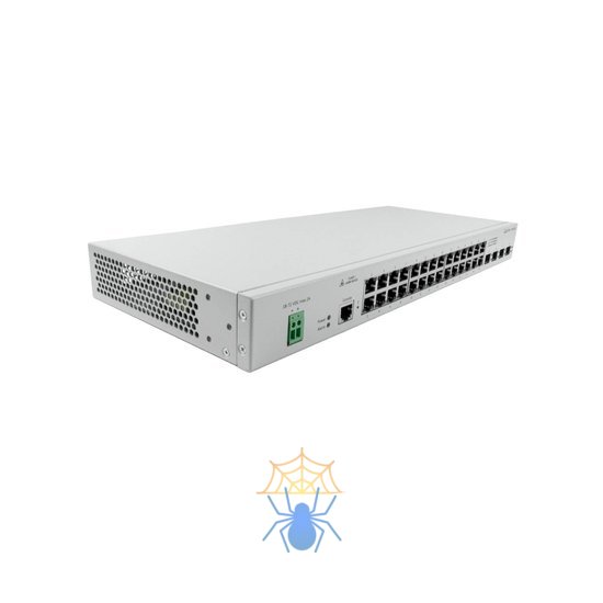 Ethernet-коммутатор MES2428, 24 порта 10/100/1000BASE-T, 4 порта 10/100/1000BASE-T/100BASE-FX/1000BASE-X Combo, L2, 18-72В DС фото 3