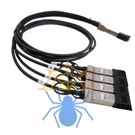 FH-DP4T30QS01 Кабель  QSFP+ to 4хSFP+ Direct attach passive cable, 1m фото 2
