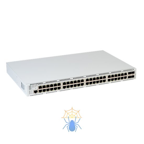 Ethernet-коммутатор MES2448, 48 портов 10/100/1000 Base-T, 4 порта 10GBase-R (SFP+)/1000Base-X (SFP), L2, 48V DC фото 3