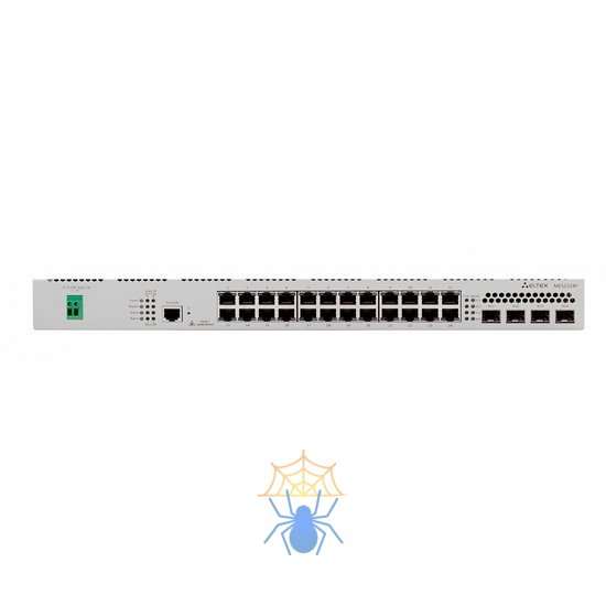 Ethernet-коммутатор MES2324P, 24 порта 10/100/1000 Base-T (PoE/PoE+), 4 порта 10GBase-R (SFP+)/1000Base-X (SFP), L3, 48V DC фото 2