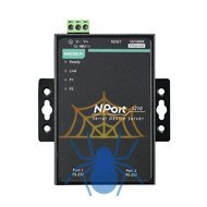 Ethernet сервер последовательных интерфейсов MOXA NPort 5210 w/ adapter фото 2
