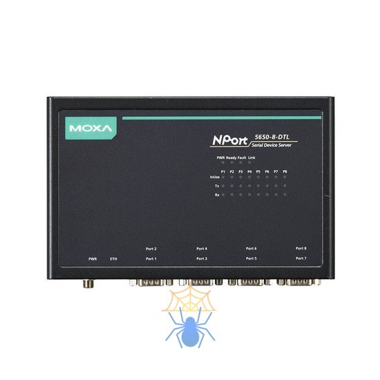 Ethernet сервер последовательных интерфейсов MOXA NPort 5650-8-DTL w/o adaptor фото 2