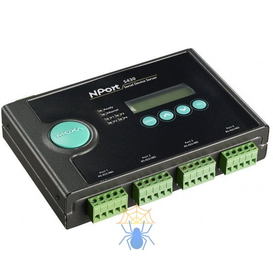 Ethernet сервер последовательных интерфейсов MOXA NPort 5430I w/ adapter фото